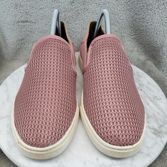 Olukai Shoes Womens Size 9 Pehuea Pink Textile Slip On Sneakers *Read* - Picture 3 of 10